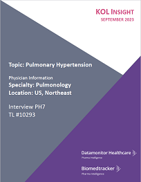 Pulmonary Hypertension KOL Interview - US, Northeast